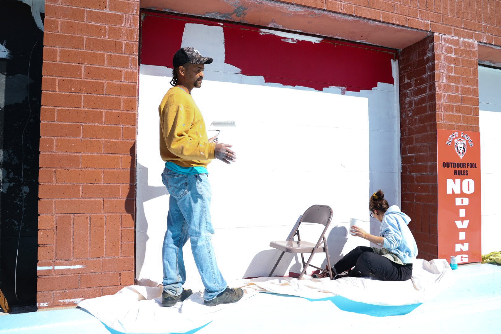 ART! Murals debut TODAY at Davey Lopes Rec Center Pool 