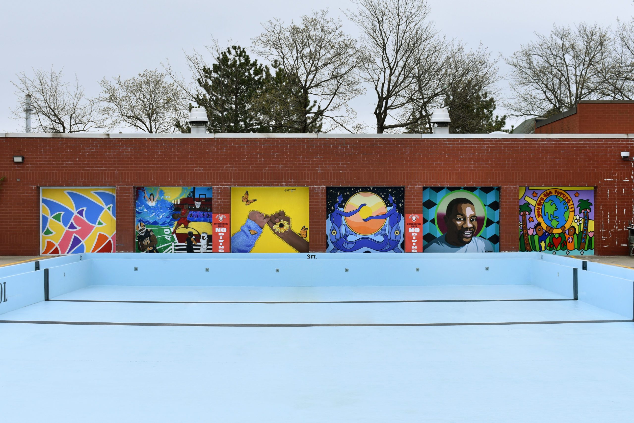 ART! Murals debut TODAY at Davey Lopes Rec Center Pool 